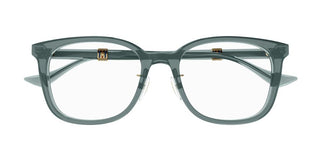 Gucci GG1500OK men Green Squared Eyeglasses