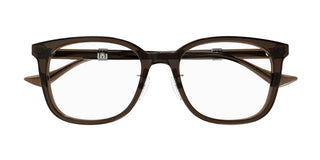 Gucci GG1500OK men Brown Squared Eyeglasses