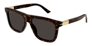 Gucci GG1502S men Gold Squared Sunglasses