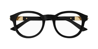 Gucci GG1503O men Black Round Eyeglasses