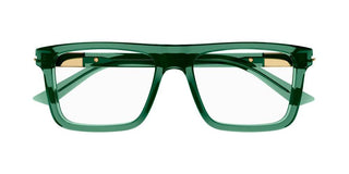 Gucci GG1504O men Green Squared Eyeglasses