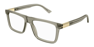 Gucci GG1504O men Grey Squared Eyeglasses