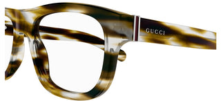 Gucci GG1509O men Havana Round Eyeglasses