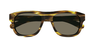 Gucci GG1509S men Havana Round Sunglasses