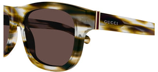 Gucci GG1509S men Havana Round Sunglasses