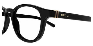 Gucci GG1510O men Black Round Eyeglasses