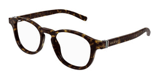 Gucci GG1510O men Havana Round Eyeglasses