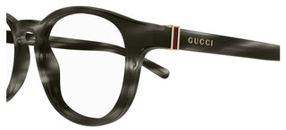 Gucci GG1510O men Grey Round Eyeglasses