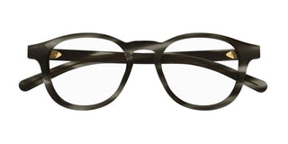 Gucci GG1510O men Grey Round Eyeglasses