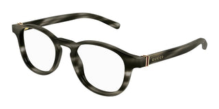 Gucci GG1510O men Grey Round Eyeglasses