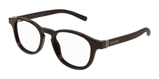 Gucci GG1510O men Brown Round Eyeglasses