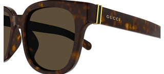 Gucci GG1512SK women Havana Squared Sunglasses