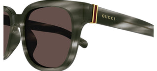 Gucci GG1512SK women Havana Squared Sunglasses