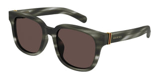 Gucci GG1512SK women Havana Squared Sunglasses