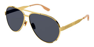 Gucci GG1513S men Gold Pilot Sunglasses