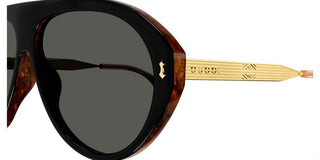 Gucci GG1515S men Gold Pilot Sunglasses