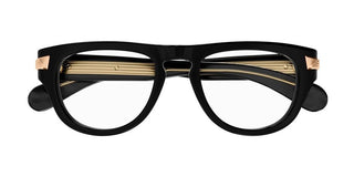 Gucci GG1519O men Black Round Eyeglasses