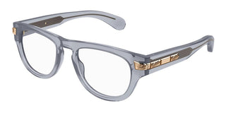 Gucci GG1519O men Grey Round Eyeglasses