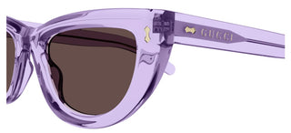 Gucci GG1521S women Violet Cat Eye Sunglasses