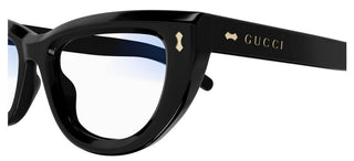 Gucci GG1521S women Black Cat Eye Sunglasses