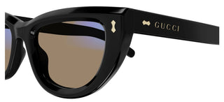 Gucci GG1521S women Black Cat Eye Sunglasses