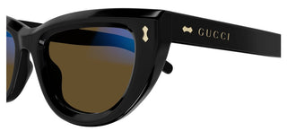 Gucci GG1521S women Black Cat Eye Sunglasses