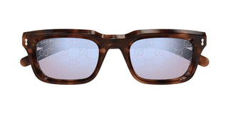 Gucci GG1524S men Havana Squared Sunglasses