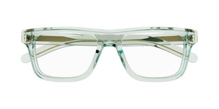 Gucci GG1525O men Green Squared Eyeglasses