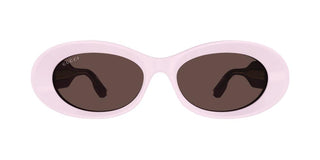 Gucci GG1527S women Pink Round Sunglasses