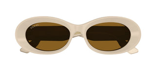 Gucci GG1527S women Brown Round Sunglasses