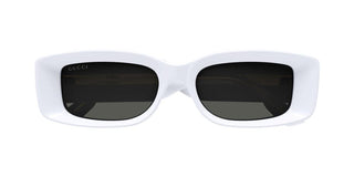 Gucci GG1528S women White Squared Sunglasses