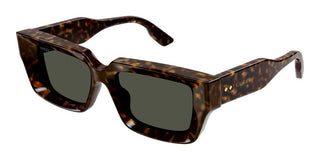 Gucci GG1529S unisex Havana Squared Sunglasses