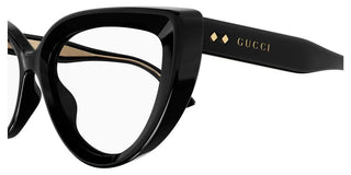 Gucci GG1530O women Black Cat Eye Eyeglasses