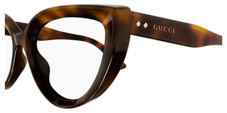 Gucci Gg1530o Women Havana Cat Eye Eyeglasses