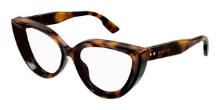 Gucci Gg1530o Women Havana Cat Eye Eyeglasses