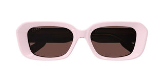 Gucci GG1531SK women Pink Squared Sunglasses