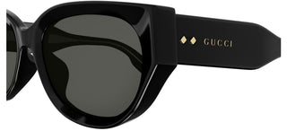 Gucci GG1532SA women Black Cat Eye Sunglasses