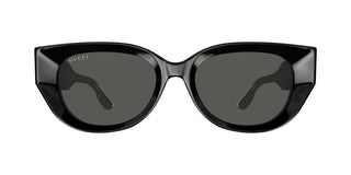 Gucci GG1532SA women Black Cat Eye Sunglasses