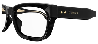 Gucci GG1533OA women Black Squared Eyeglasses