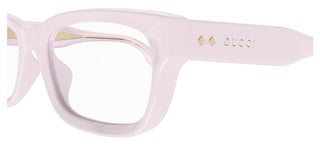 Gucci GG1533OA women Pink Squared Eyeglasses