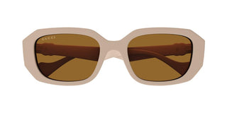 Gucci GG1535S women Brown Squared Sunglasses