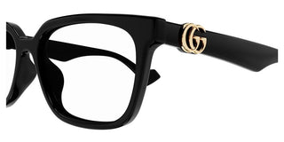 Gucci GG1537OK women Black Squared Eyeglasses