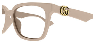 Gucci GG1537OK women Brown Squared Eyeglasses