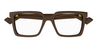 Gucci GG1540O men Brown Squared Eyeglasses