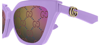 Gucci GG1542S women Violet Cat Eye Sunglasses