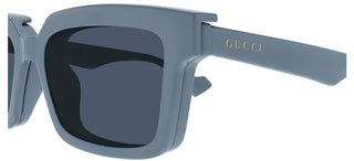 Gucci GG1543S men Blue Squared Sunglasses