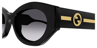 Gucci GG1553S women Black Cat Eye Sunglasses