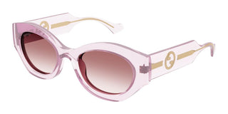 Gucci GG1553S women Pink Cat Eye Sunglasses