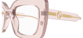 Gucci GG1554O women Pink Squared Eyeglasses