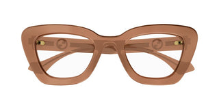 Gucci GG1555O women Orange Cat Eye Eyeglasses